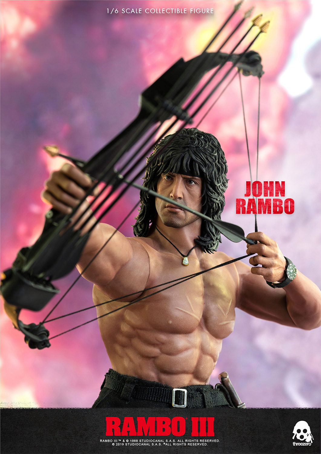 John Rambo - Rambo III - Sixth Scale Figure by Threezero