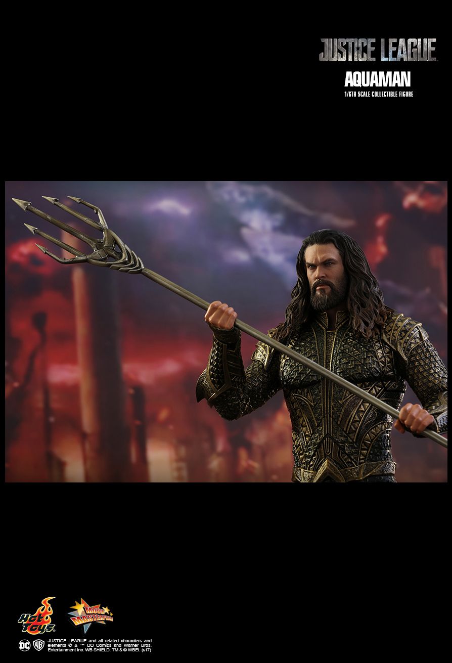 Aquaman  Sixth Scale Figure by Hot Toys  Justice League - Movie Masterpiece Series  