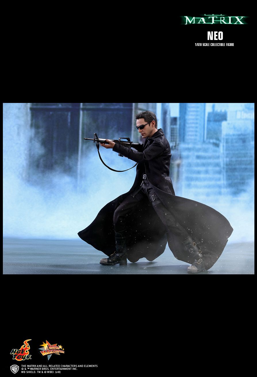 Neo - The Matrix  Sixth Scale Figure by Hot Toys  Movie Masterpiece Series   