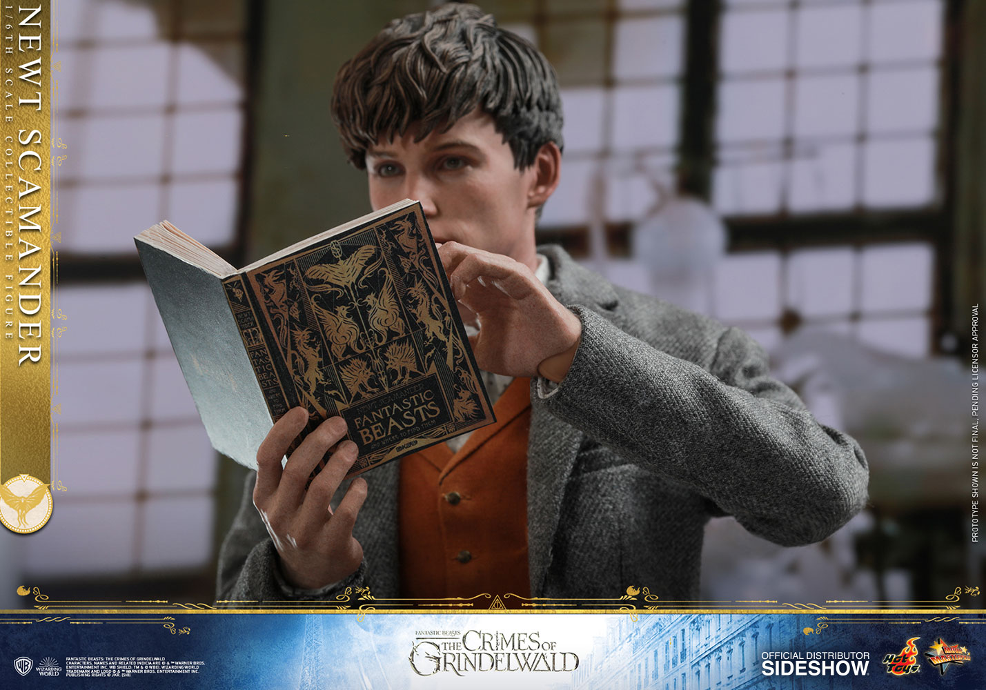 Newt Scamander Sixth Scale Figure by Hot Toys Movie Masterpiece Series