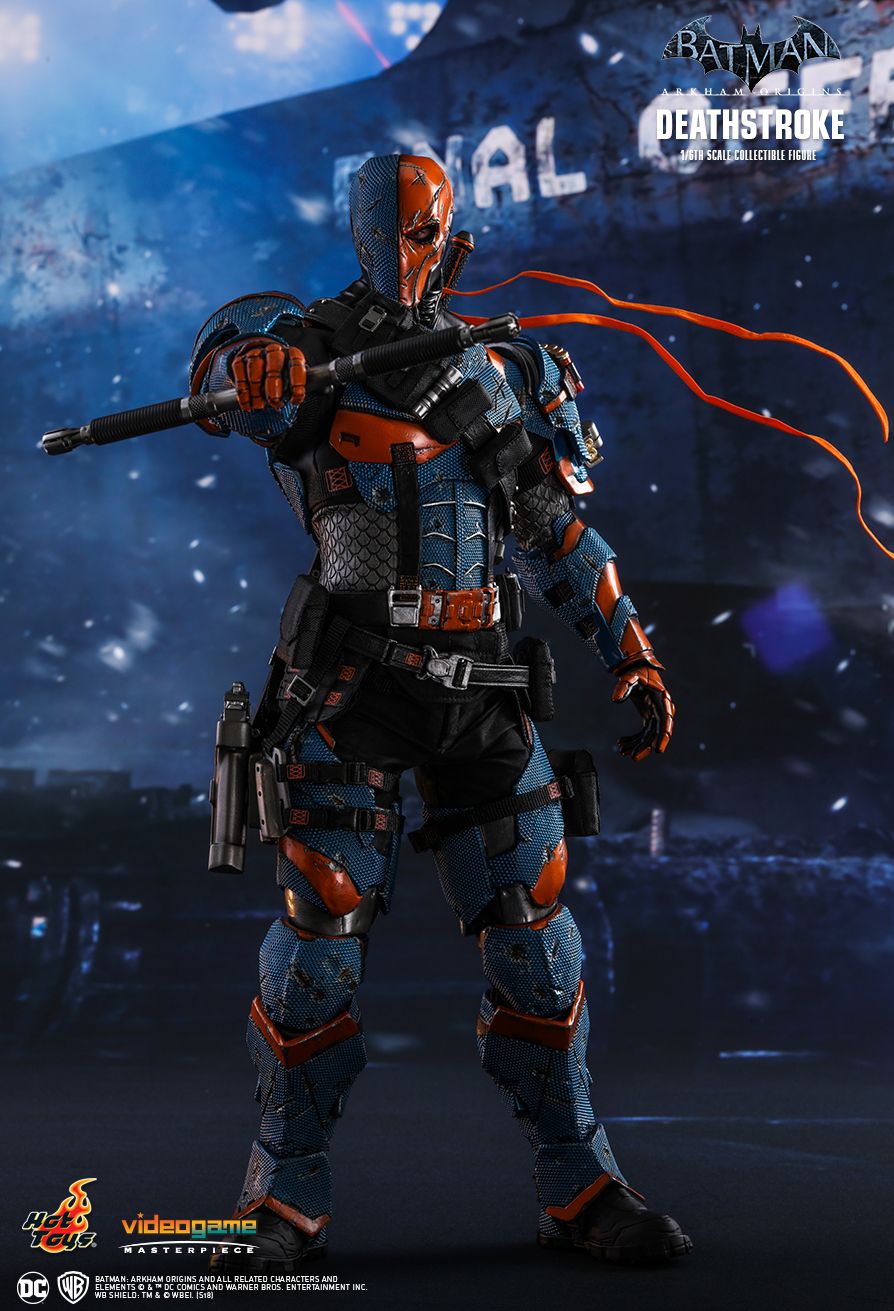 Deathstroke: Arkham Origins  Sixth Scale Figure by Hot Toys  Video Game Masterpiece Series 
