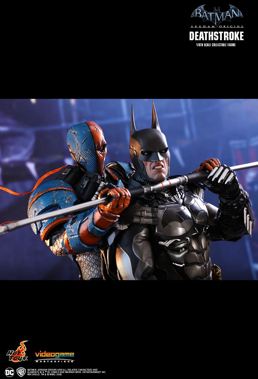 Deathstroke: Arkham Origins  Sixth Scale Figure by Hot Toys  Video Game Masterpiece Series 
